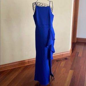 Cobalt Blue evening dress